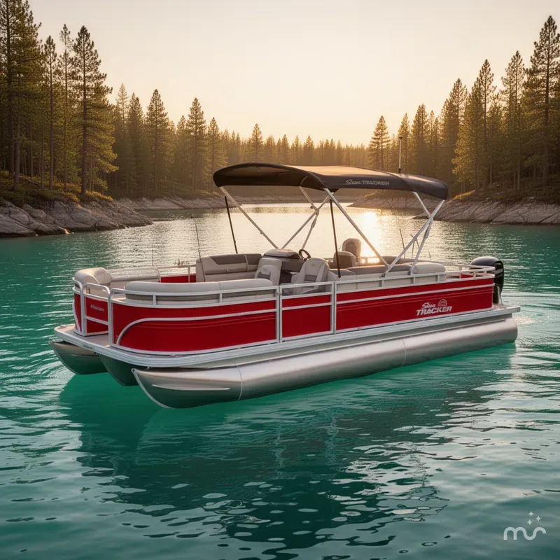 The Image of Sun Tracker Fishin' Barge 22 DLX 2026 - 0