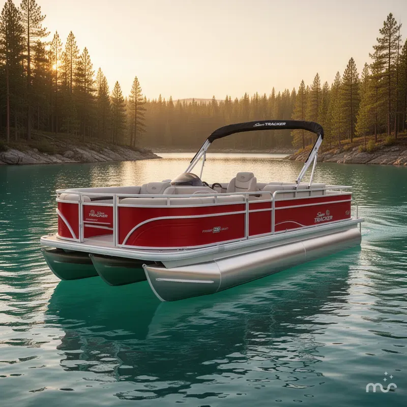 Slide: The Image of Sun Tracker Fishin' Barge 22 DLX 2026 - 3