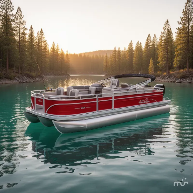 Slide: The Image of Sun Tracker Fishin' Barge 22 DLX 2026 - 4