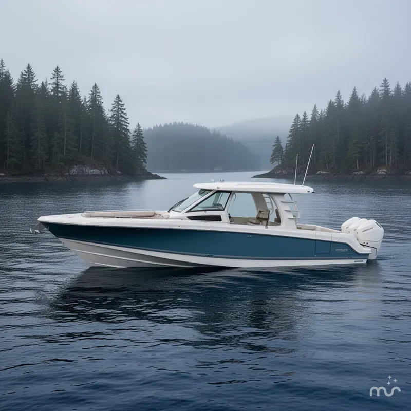 Slide: The Image of Boston Whaler 350 Realm 2026 - 2