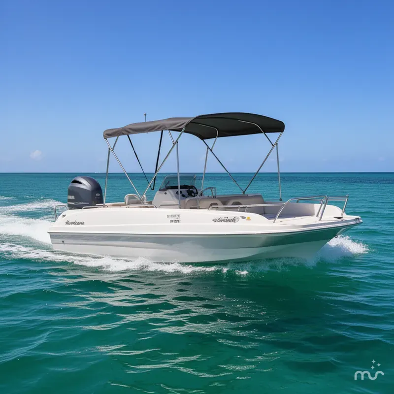 Slide: The Image of Hurricane SunDeck Sport 201 OB 2023 - 2