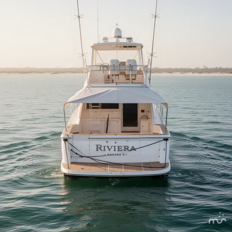 Slide: The Image of Riviera 47 Open Flybridge Series II 2006 - 2
