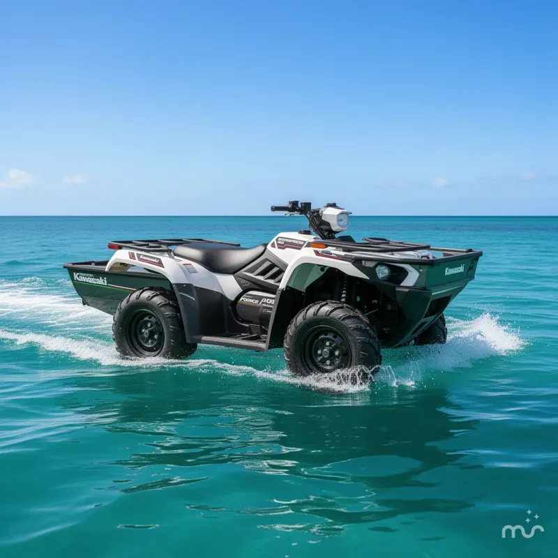 Slide: The Image of Kawasaki Brute Force 450 2025 - 0