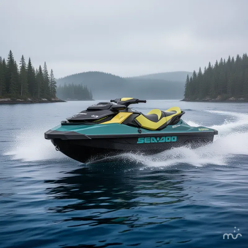 Slide: The Image of Sea-Doo GTI SE 130 Tech Package, Audio, iDF, iBR 2026 - 4