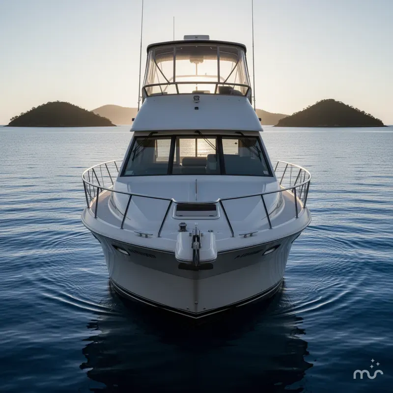Slide: The Image of Bayliner 3388 Command Bridge Motoryacht 1998 - 1
