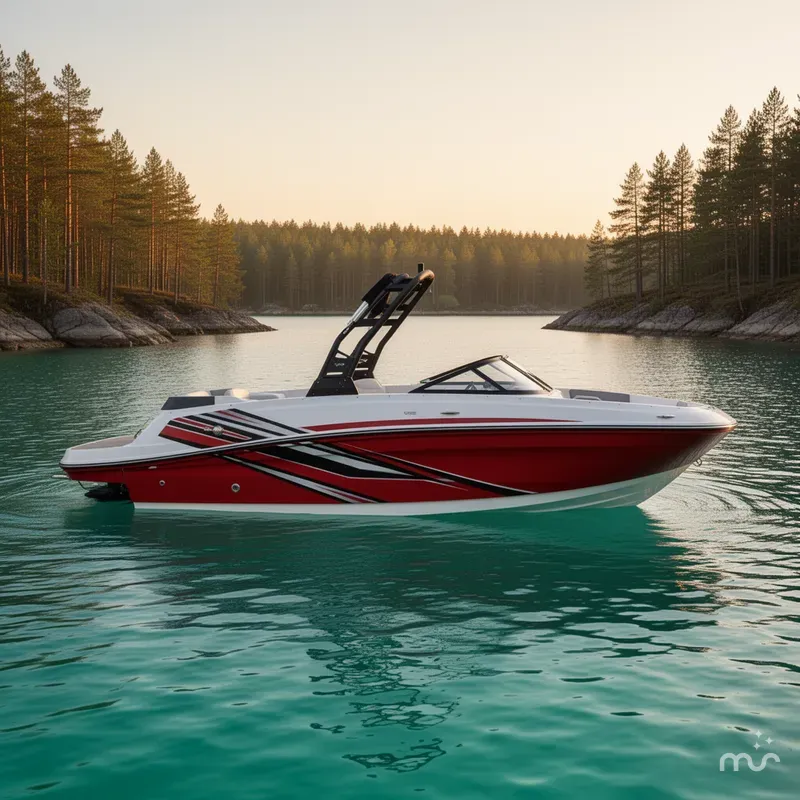 Slide: The Image of Bayliner VR5 Bowrider I/O 2023 - 2