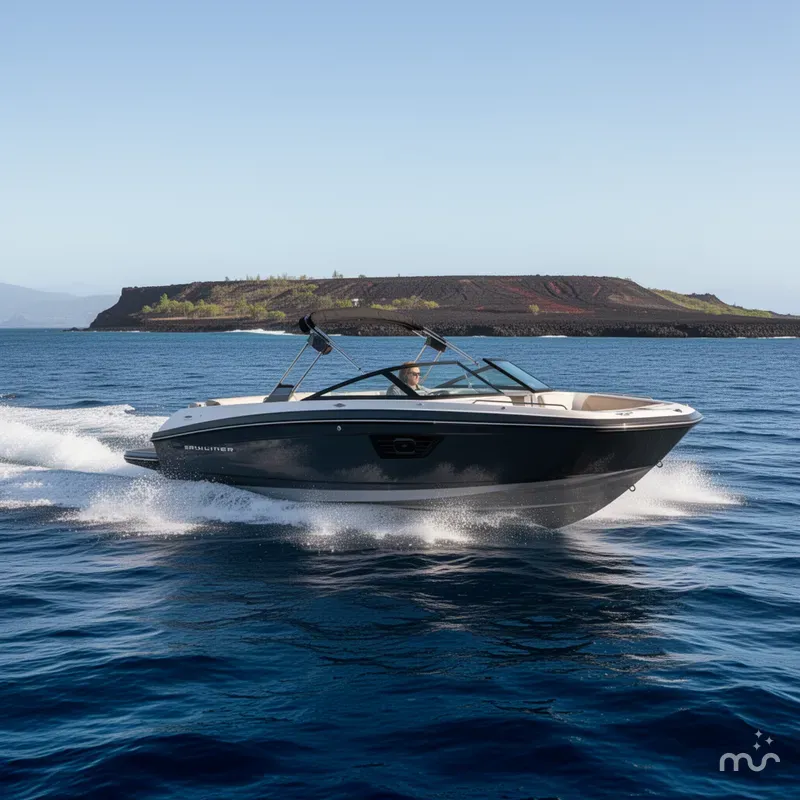 Slide: The Image of Bayliner VR6 Bowrider OB 2022 - 2