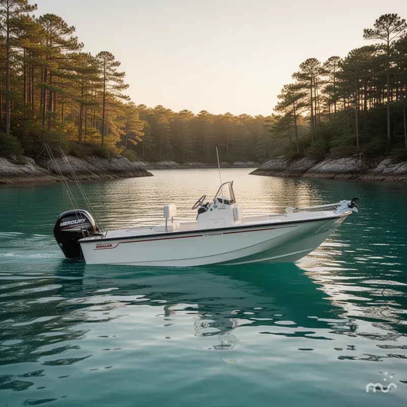 Slide: The Image of Boston Whaler 170 Montauk 2026 - 2