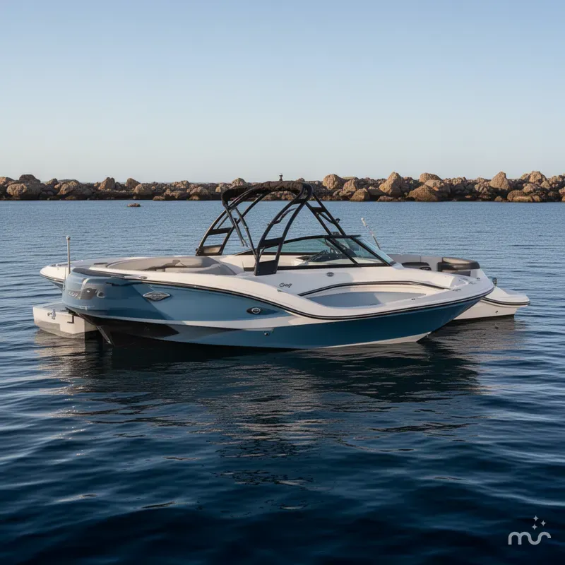 Slide: The Image of Sea Ray SPX 210 Outboard 2021 - 2