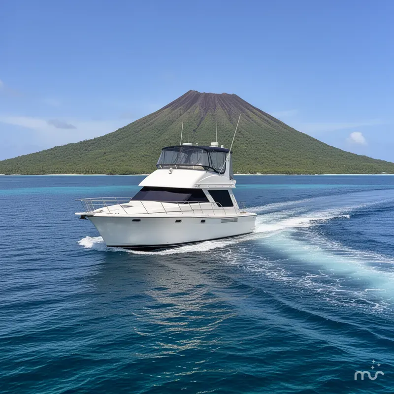 Slide: The Image of Bayliner 3988 Command Bridge Motoryacht 1999 - 1