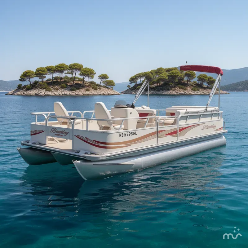 The Image of Bentley Pontoons 200 Fish 2008 - 0
