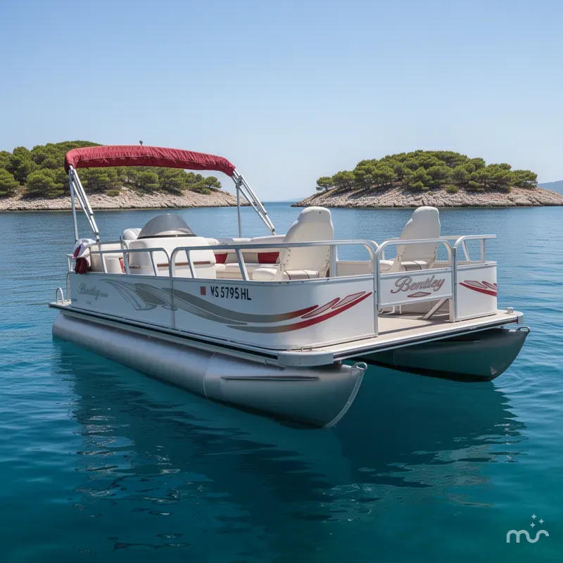 Slide: The Image of Bentley Pontoons 200 Fish 2008 - 2
