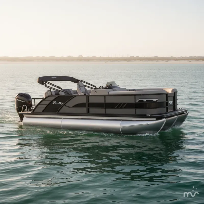 Slide: The Image of Bentley Pontoons Elite 223 QSB 2026 - 0