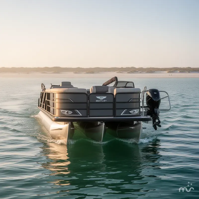 Slide: The Image of Bentley Pontoons Elite 223 QSB 2026 - 2