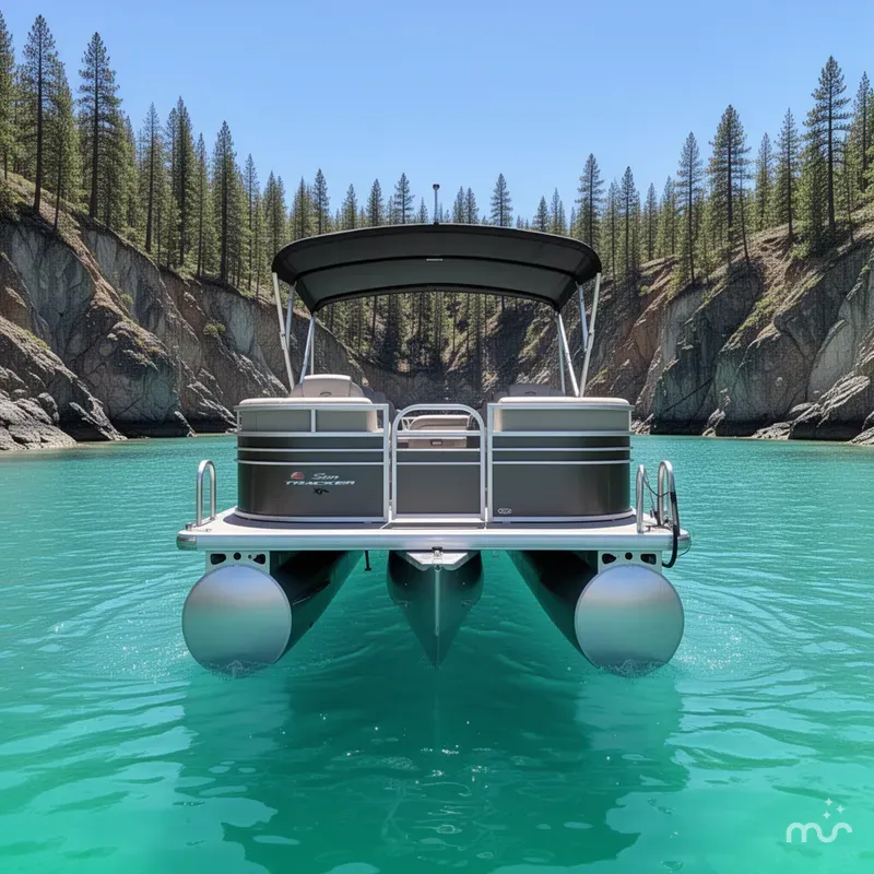 Slide: The Image of Sun Tracker Party Barge 22 RF XP3 2023 - 3