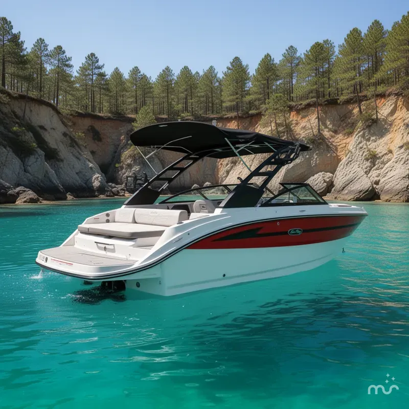 Slide: The Image of Sea Ray SDX 230 Surf 2026 - 3