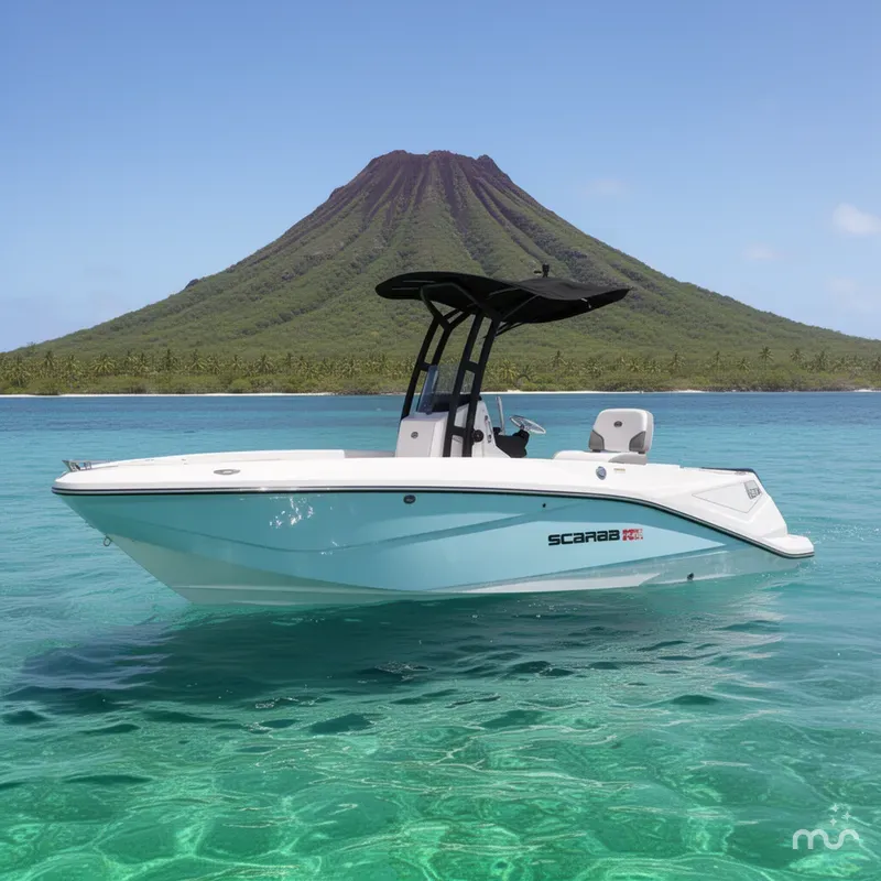 Slide: The Image of Scarab 195 Open ID w/ 250HP Rotax 2019 - 2