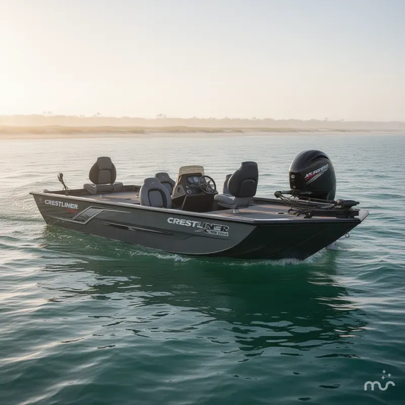 Slide: The Image of Crestliner XF189 BASS 2026 - 2