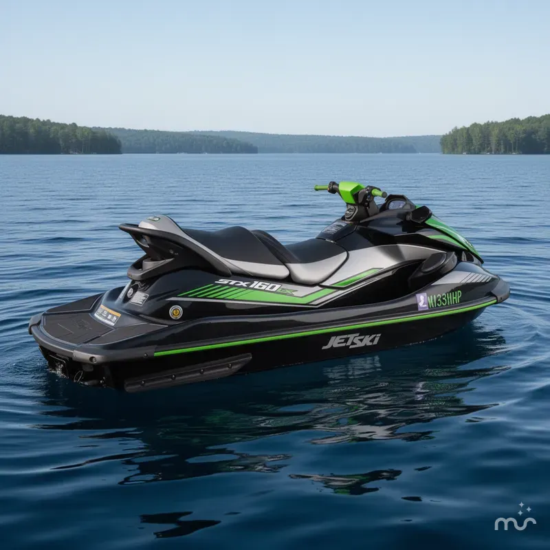 Slide: The Image of Kawasaki JET SKI STX160LX 2020 - 1