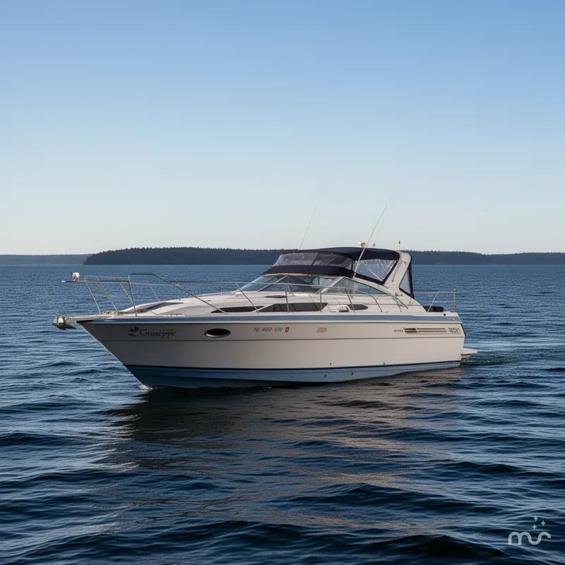 Slide: The Image of Bayliner 3450 Avanti 1988 - 1