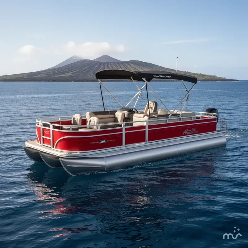 The Image of Sun Tracker Fishin' Barge 22 DLX 2026 - 0