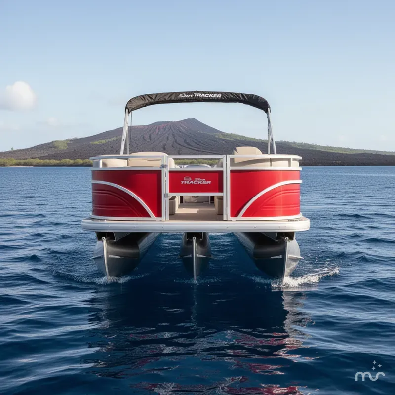 Slide: The Image of Sun Tracker Fishin' Barge 22 DLX 2026 - 1