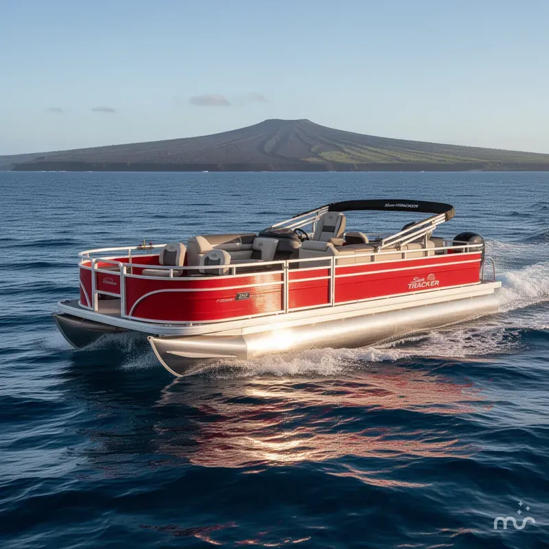 Slide: The Image of Sun Tracker Fishin' Barge 22 DLX 2026 - 4