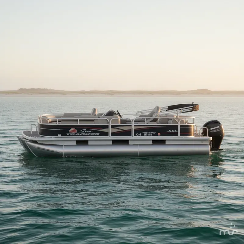 Slide: The Image of Sun Tracker Bass Buggy 18 DLX 2019 - 1