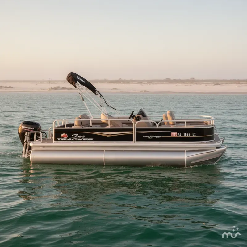 Slide: The Image of Sun Tracker Bass Buggy 18 DLX 2022 - 2