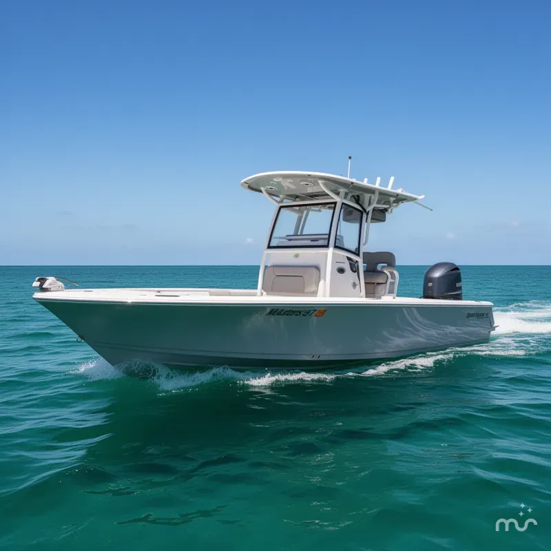 Slide: The Image of Sportsman Masters 267 Bay Boat 2021 - 0