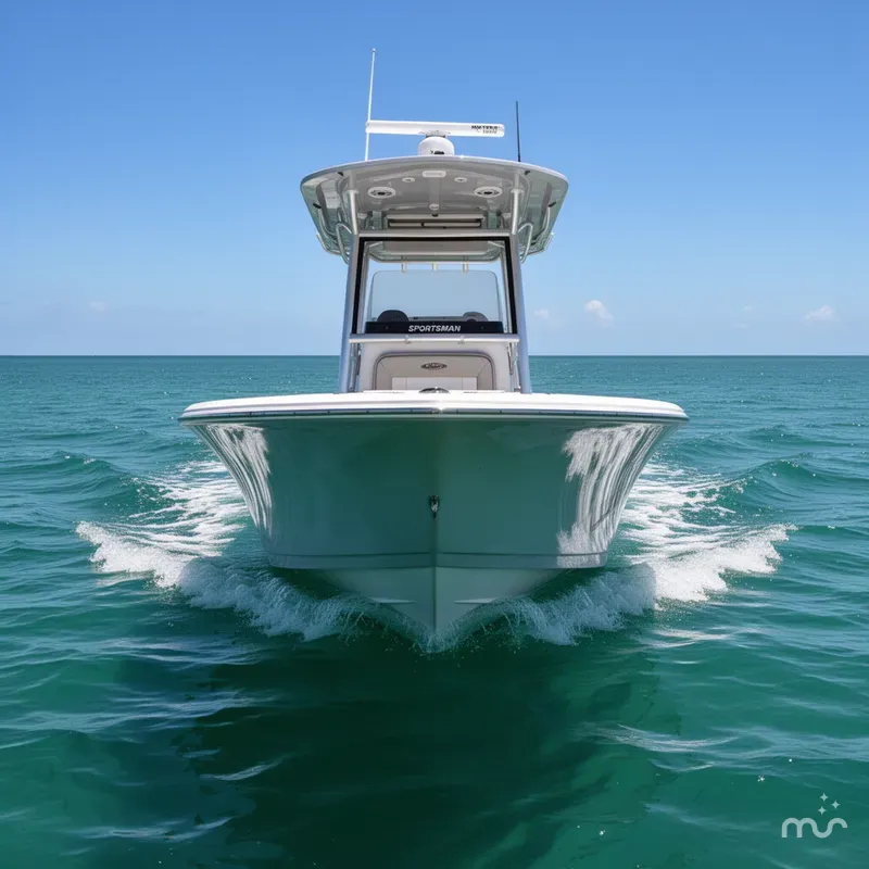 Slide: The Image of Sportsman Masters 267 Bay Boat 2021 - 1