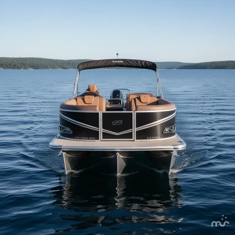 Slide: The Image of Tahoe LTZ 2385 Swingback (VRB) & Honda 4-Stroke EFI 2026 - 2