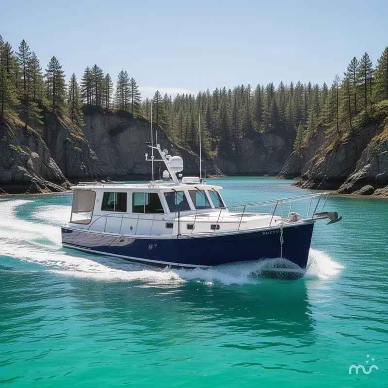 Slide: The Image of Duffy 37 Downeast 2006 - 4