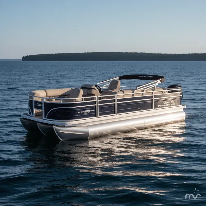 Slide: The Image of Sun Tracker SportFish 20 DLX 2025 - 2