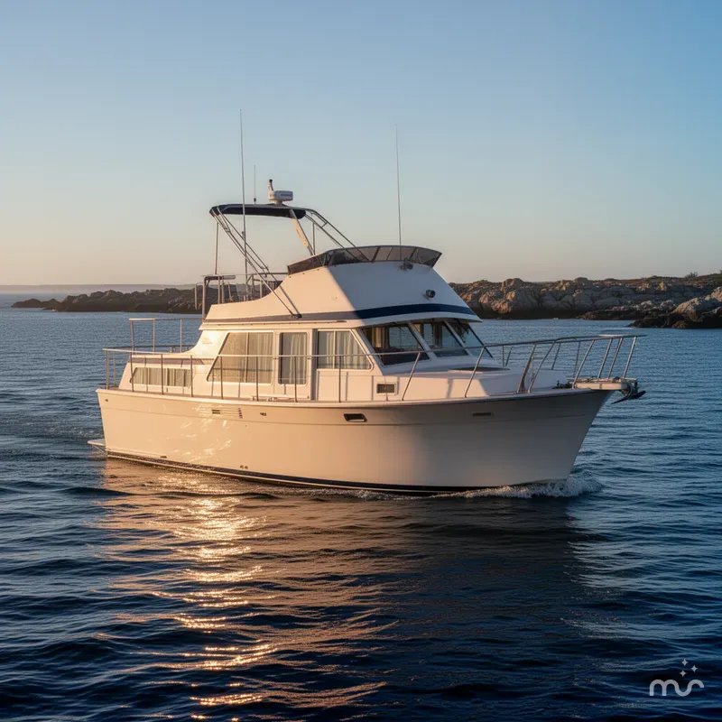 The Image of Tollycraft 34 Sundeck Motor Yacht 1984 - 0