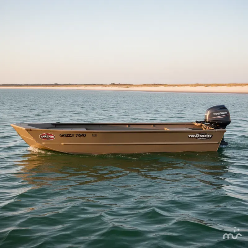 Slide: The Image of Tracker Grizzly 1648 Utility 2026 - 1