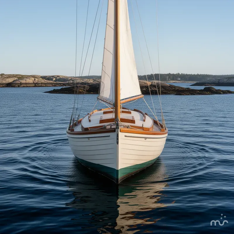 Slide: The Image of Buzzards Bay sloop 1980 - 3