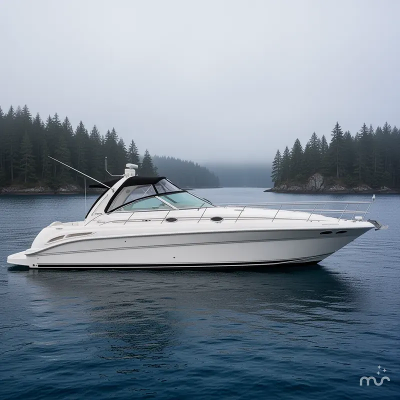 Slide: The Image of Sea Ray 410 Sundancer 2002 - 2