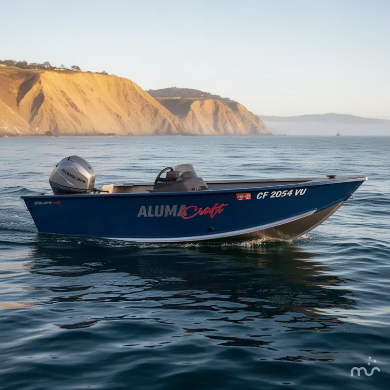 Slide: The Image of Alumacraft Escape 145 CS 2022 - 0