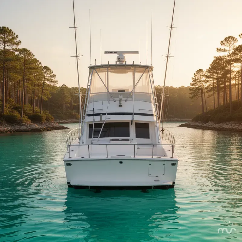 Slide: The Image of Blackfin 33 Flybridge 1996 - 3