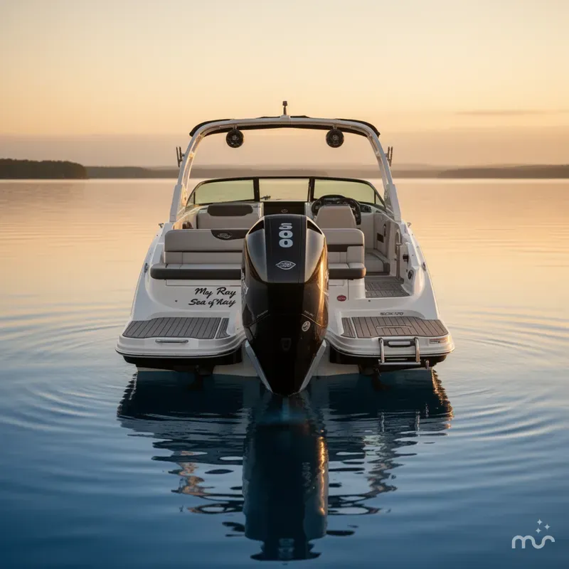 Slide: The Image of Sea Ray SDX 270 Outboard 2022 - 2
