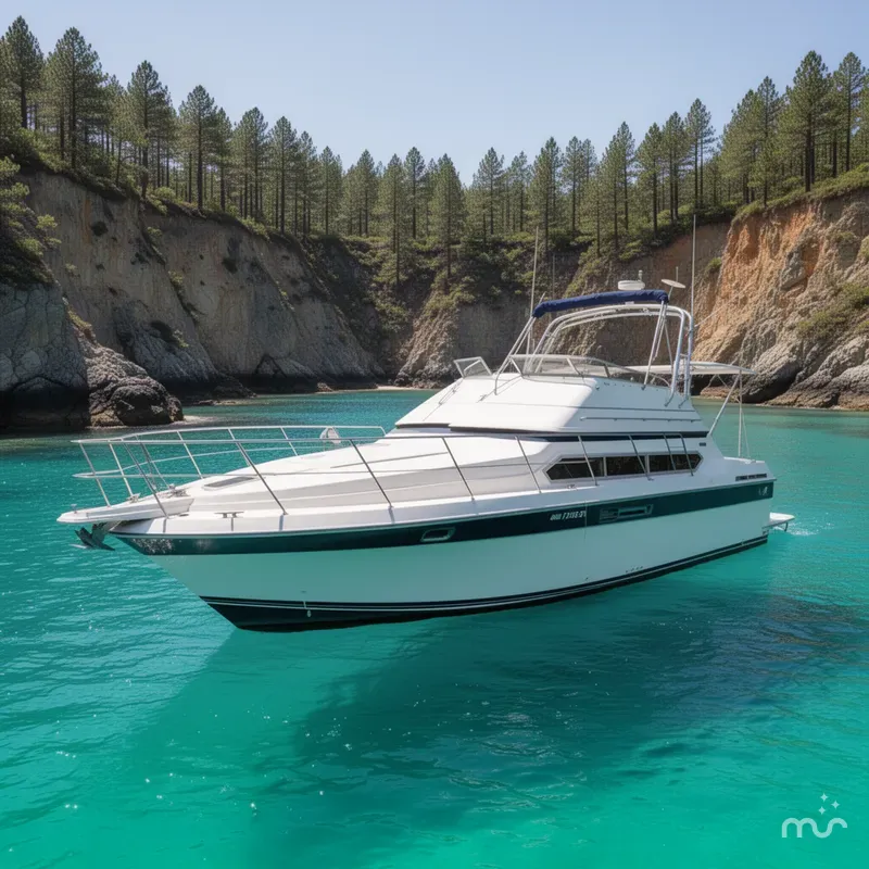 Slide: The Image of Carver Yachts 3467 Santego 1990 - 0