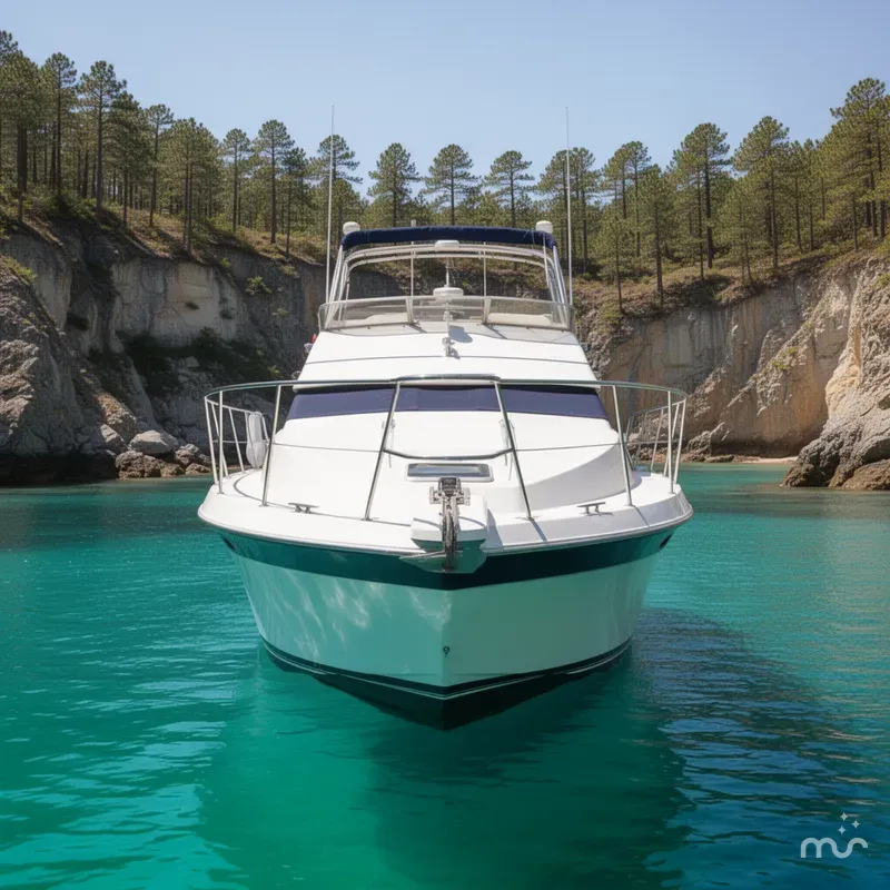 Slide: The Image of Carver Yachts 3467 Santego 1990 - 1