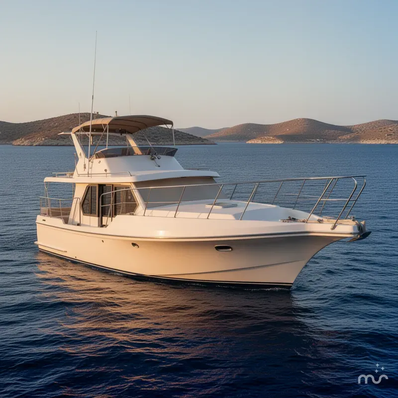 Slide: The Image of Bluewater 55 Coastal Cruiser 1988 - 2