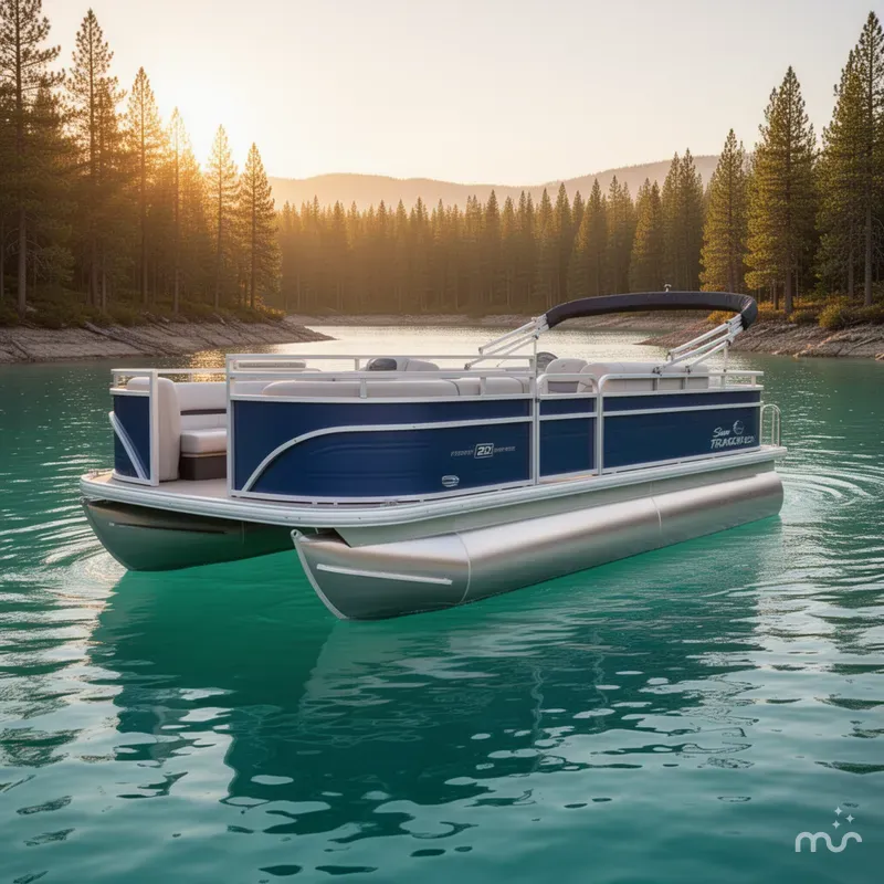 The Image of Sun Tracker Fishin' Barge 20 DLX 2026 - 0