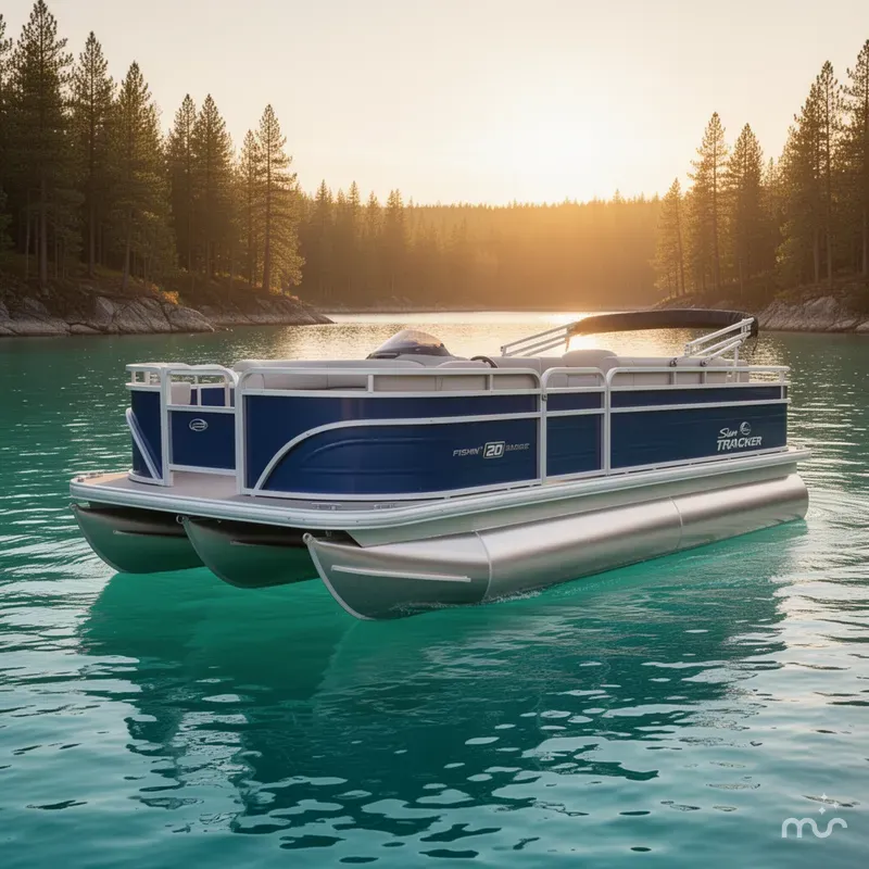 Slide: The Image of Sun Tracker Fishin' Barge 20 DLX 2026 - 2