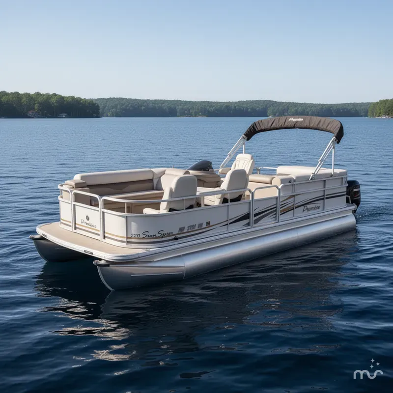 Slide: The Image of Premier 220 Sunspree pontoon 2009 - 0