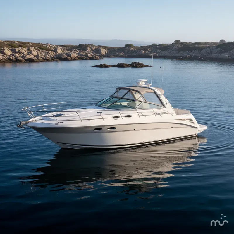 Slide: The Image of Sea Ray 380 Sundancer 2000 - 2