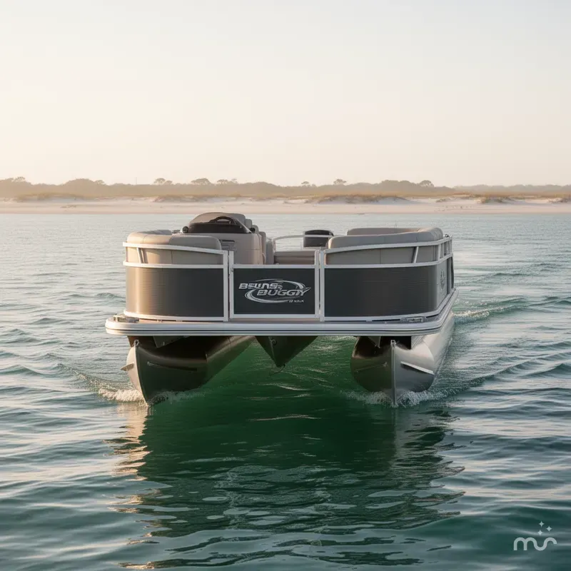 Slide: The Image of Sun Tracker Bass Buggy 18 DLX 2026 - 2