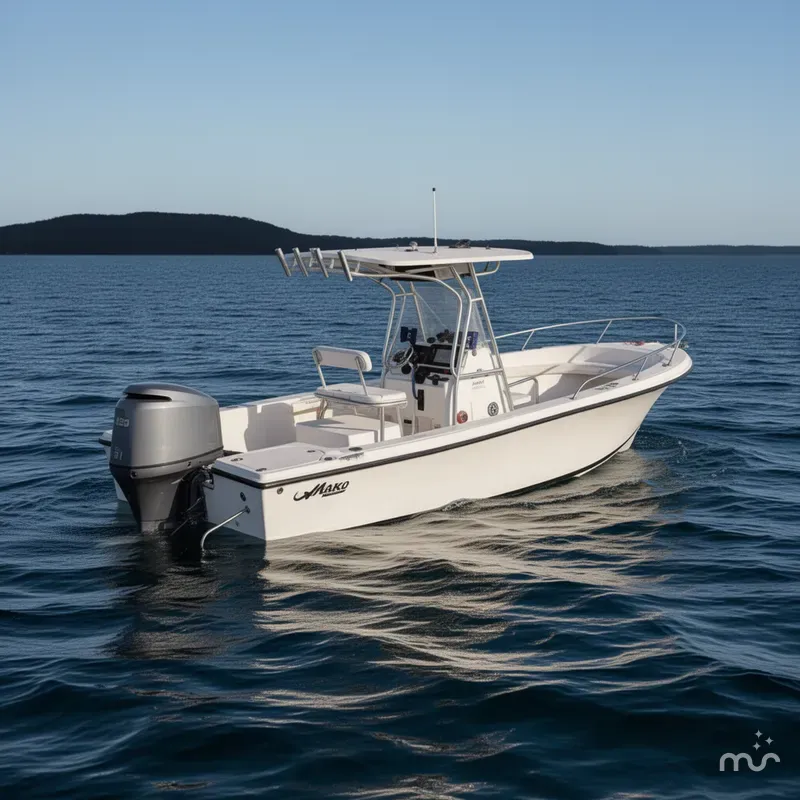 Slide: The Image of Mako 221 Center Console 2002 - 0